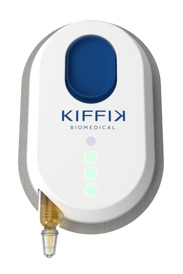 KIFFIK EXP wearable interstitial fluid biosensor